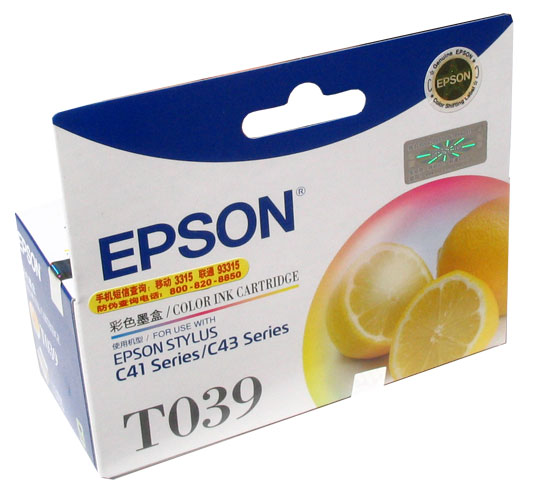 EPSON T039 墨盒